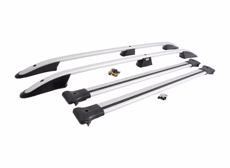 Komplett kit takrails & tvärbalkar Ford Courier från 2014+