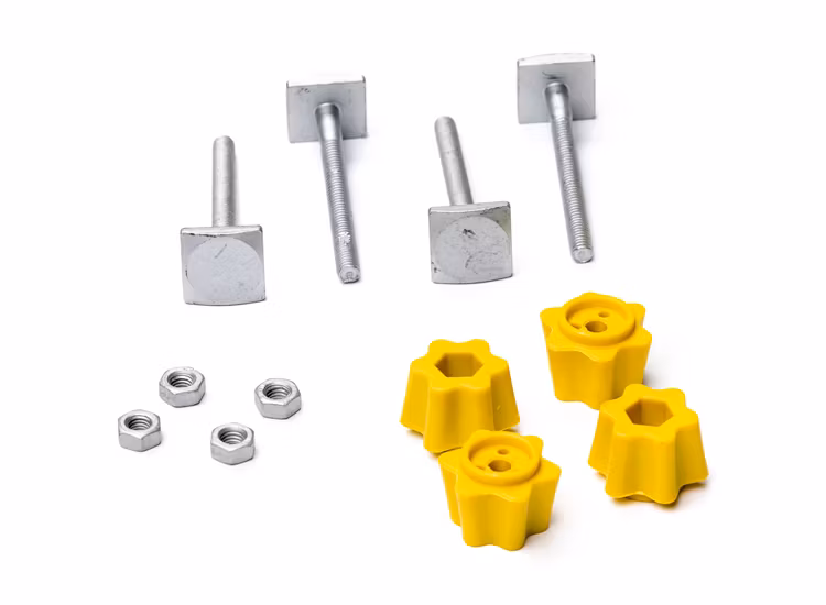 T-spårsbultar 20×20 mm 4-pack