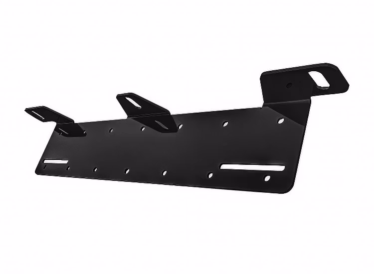 Extraljushållare Wide rostfritt stål för 3st extraljus