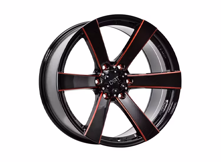 DIRT A.T D91 GLOSSBLACK 9.5X20 6X139,7 ET18 CB106.1 Amarok / Ranger 2023+
