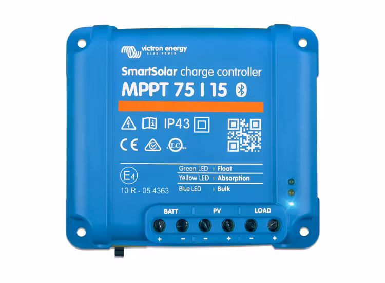 Victron SmartSolar laddningsregulator MPPT 75/15