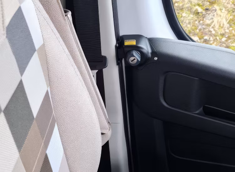 Heosafe säkerhetslås framdörrar Fiat Ducato / Jumper / Boxer 2021+