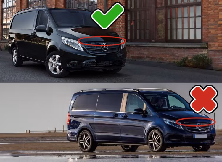 Huvskydd Airplex Mercedes Vito / Viano / V-klass 2014+