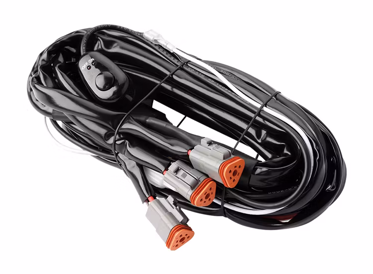 Extraljuskablage för 3st extraljus med DT-3 kontakt