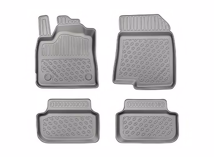 Kupémattor med hög kant Dacia Sandero III 2021+