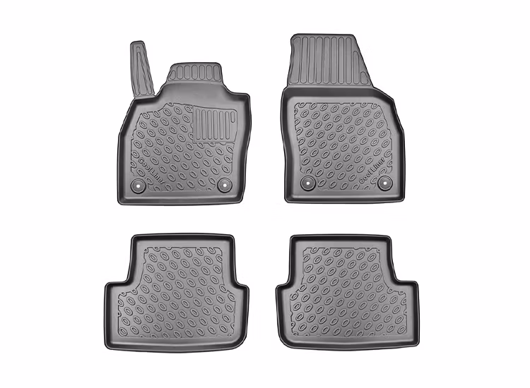 Kupémattor med hög kant Polo / Ibiza / Arona / Fabia / A1 Sportback