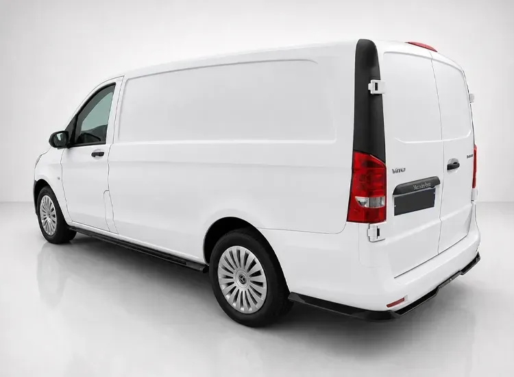Sidokjolar på Mercedes Vito Long W447