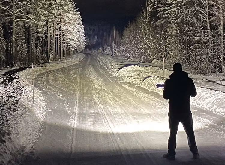 NBB Alpha 230 Pro LED extraljusramp