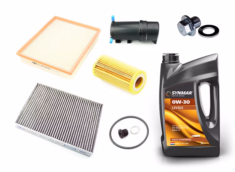 Stora servicepaketet Volkswagen Amarok V6 2016-2020