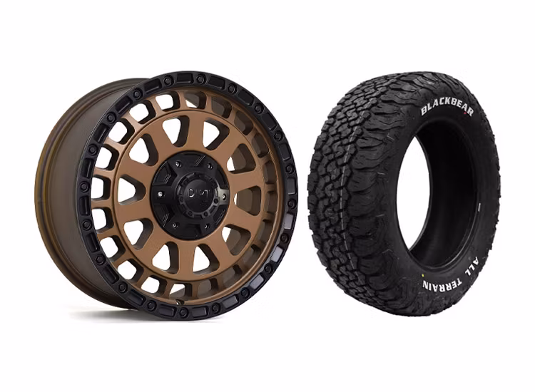 Fälgpaket Dirt A.T D210 Bronze 8×17 5/118 5/130 ET48 Ducato / Jumper / Boxer