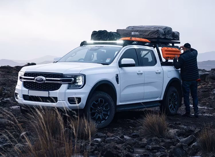 Front Runner Pro Bed Rack Kit Ford Ranger T6.2 Wildtrak/Raptor 2022+