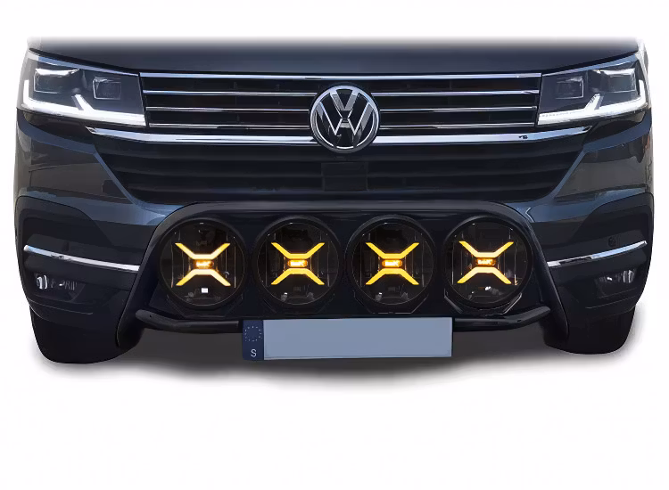 Extraljuspaket frontbåge + 4st extraljus VW T6.1