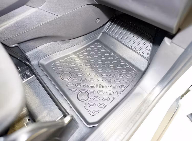 Kupémattor fram med hög kant Transit Courier + Facelift 2014+