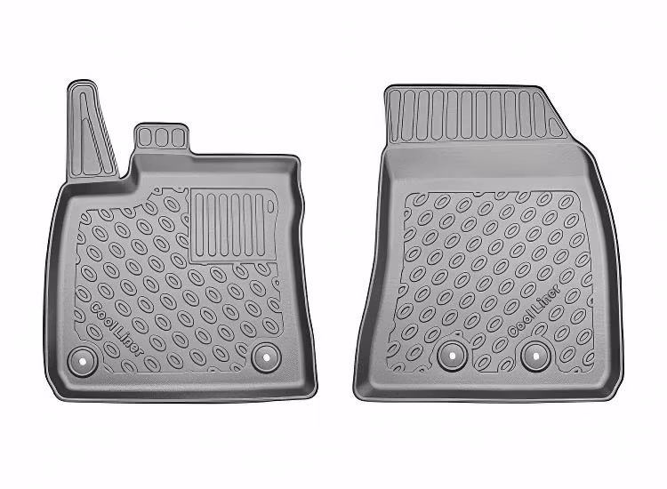 Kupémattor fram med hög kant Transit Courier + Facelift 2014+