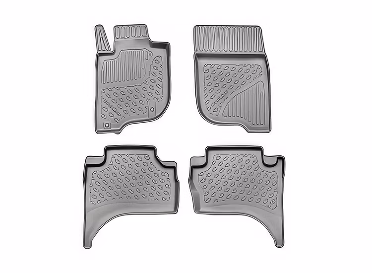 Kupémattor med hög kant Mitsubishi L200 IV + Facelift 2015+