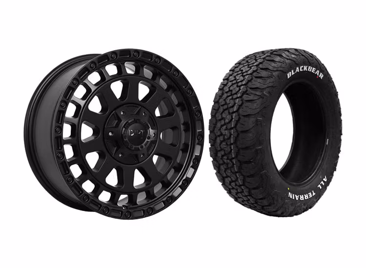 Fälgpaket Dirt A.T D210 8x18 6/130 6/120 ET48 Mercedes Sprinter 2018+