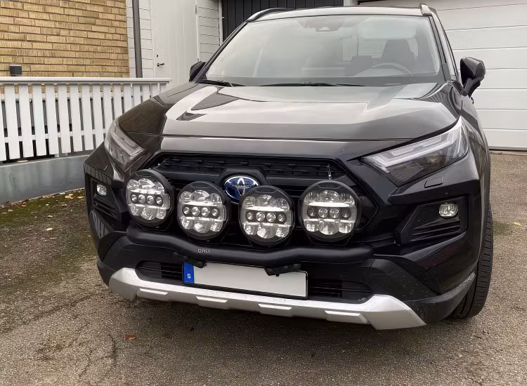 Q-light extraljusbåge Toyota RAV4 2019+ / Adventure 2022+