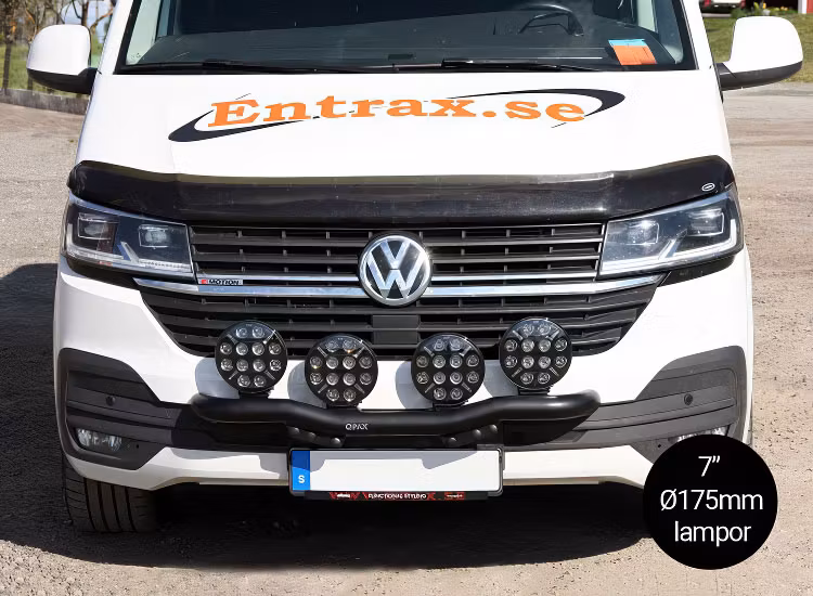 Q-light extraljusbåge Volkswagen T6.1 2020+