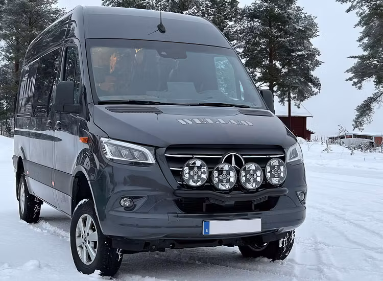 Q-light extraljusbåge Mercedes Sprinter 2018+