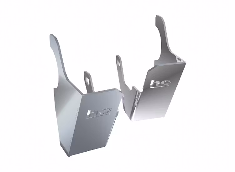 Underkörningsskydd stötdämparfäste bak aluminium Mercedes Sprinter 4X4 2018+