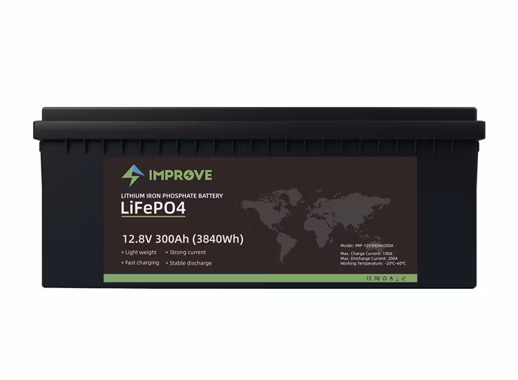 Litiumbatteri Improve 300Ah med inbyggd blåtand