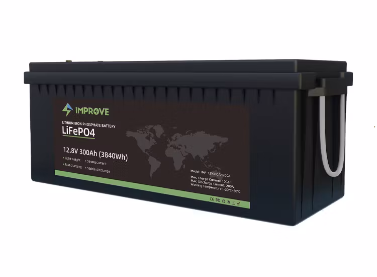 Litiumbatteri Improve 300Ah med inbyggd blåtand