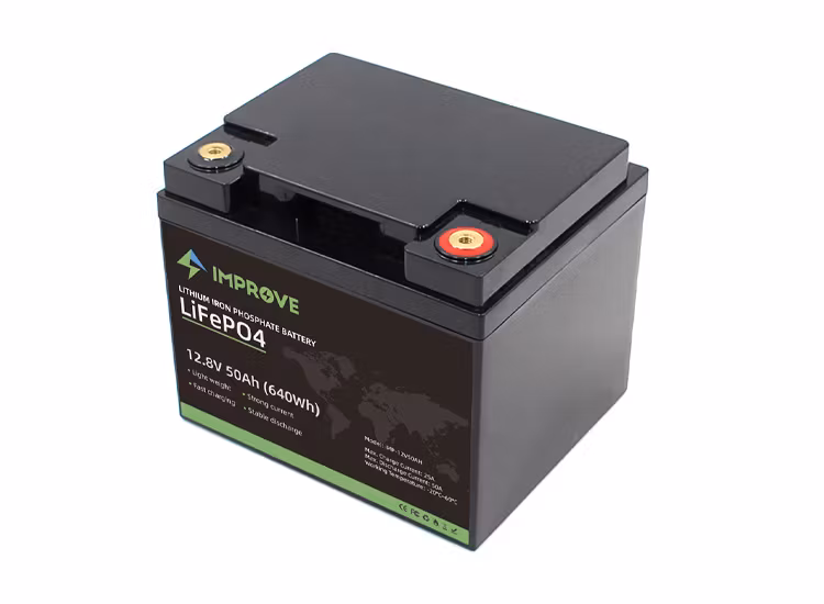 Litiumbatteri Improve 50Ah med inbyggd blåtand