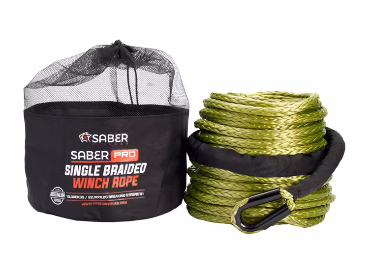 SABER Enflätat vinschrep 9.500kg 30m SaberPro®