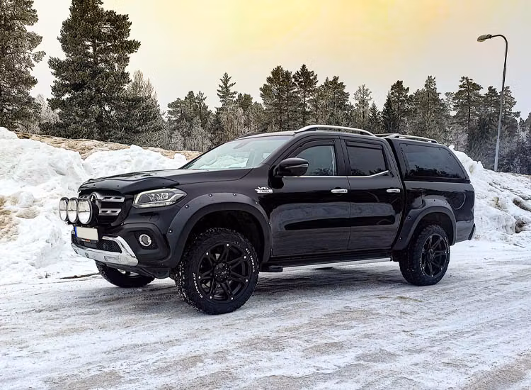 Pedders Foam-Cell höjningssats komplett 45mm Nissan Navara D23 2016+