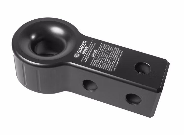 Saber Hitchkrok Cerakote svart & 9K soft schackel