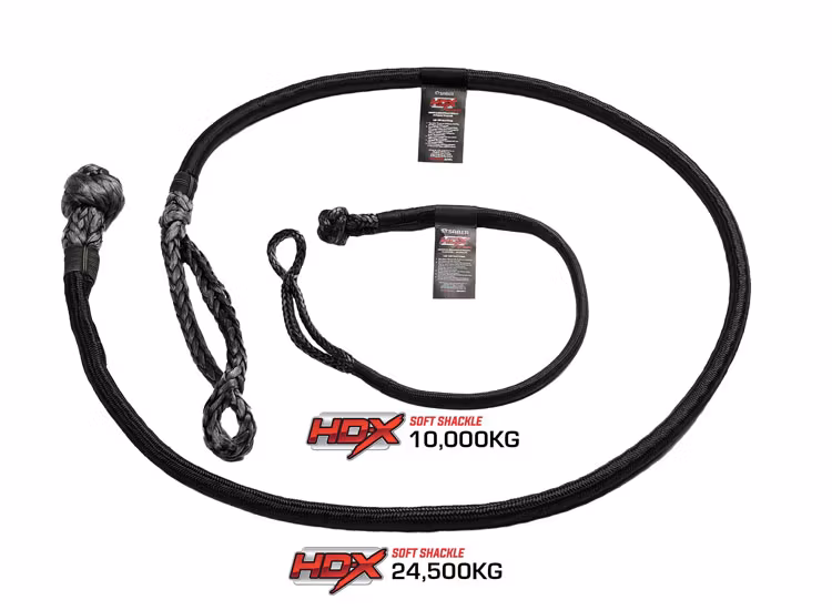 SABER Soft schackel lång 24.500kg med HDX Technora bindning