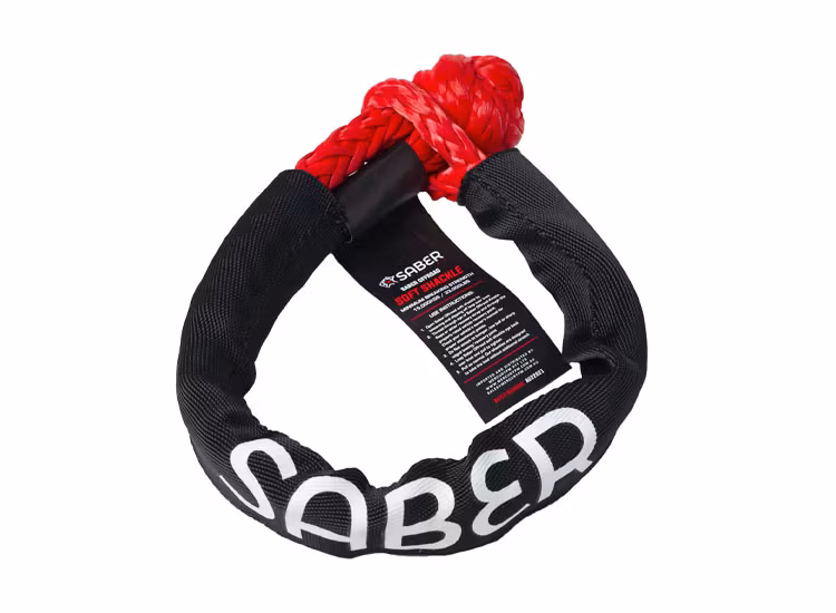 SABER Soft schackel 15.000kg med skyddshölje