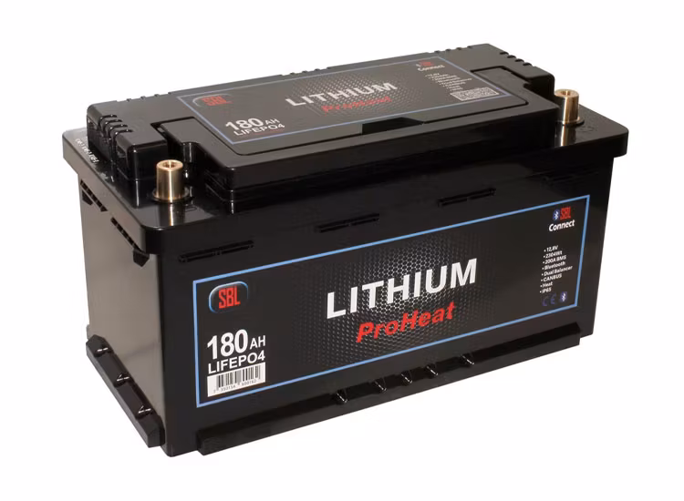 Litiumbatteri 180Ah med inbyggd värme och blåtand SBL