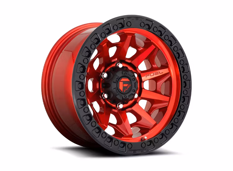 D695 Covert Candy red Fuel 17×9 / 6×139,7 / ET1