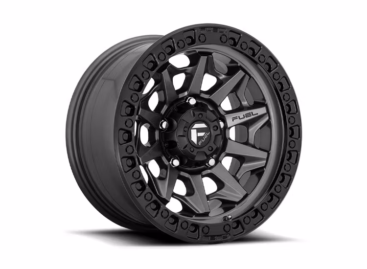 D716 Covert Matte GUN Metal Black Fuel 17×9 / 6×139,7 ET1