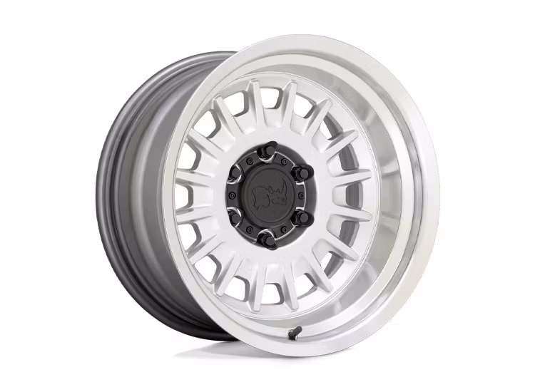 Black Rhino gloss silver aliso 16×8 / 6X139.7 / ET0