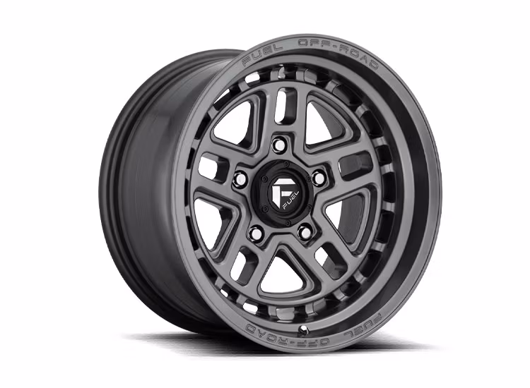 D668 Nitro Matte GUN Metal Fuel 17x9 / 5x139,7 ET-12