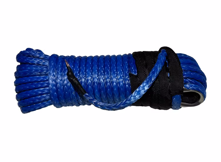 Enkelflätat syntet vinschlina 6mm / 3,2T / 15m