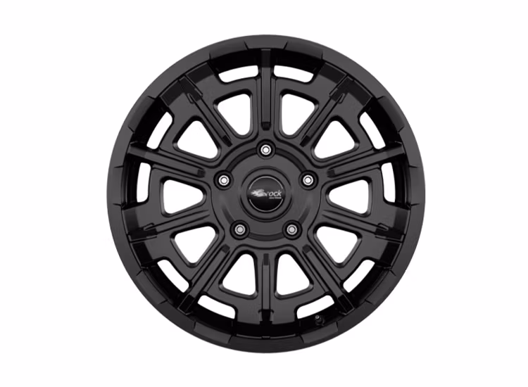 Brock B45 Satin Black 18x7.5 ET53 5/118 5/130