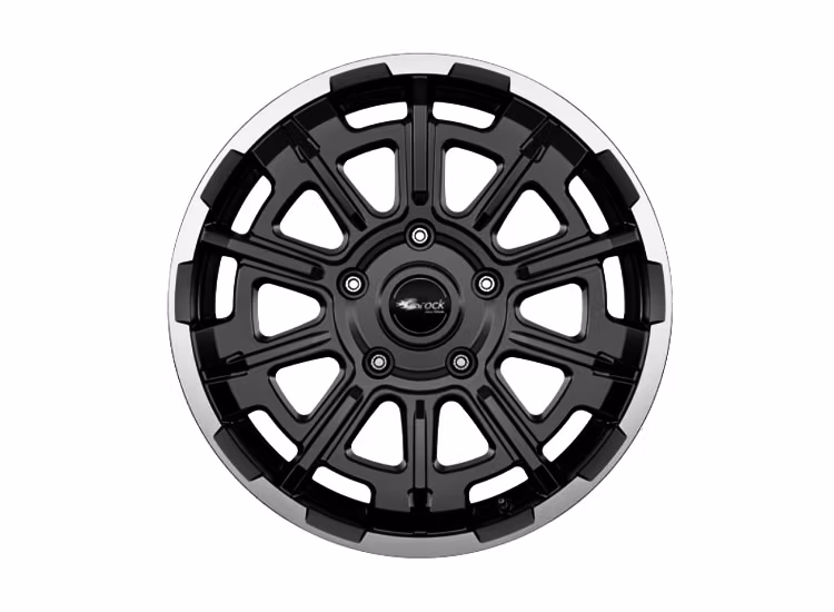 Brock B45 Svart glans 18x7.5 ET53 5/118 5/130