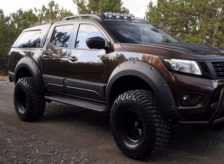 Skärmbreddare 45mm Nissan Navara 2016-2021