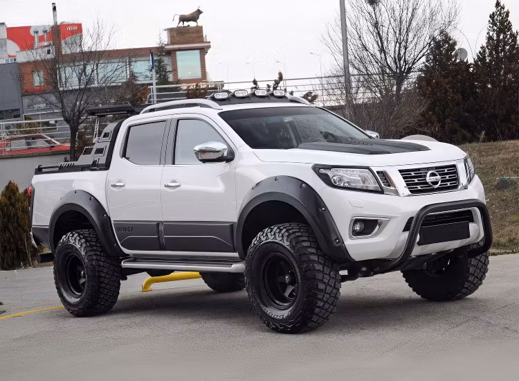 Skärmbreddare 45mm Nissan Navara 2016-2021