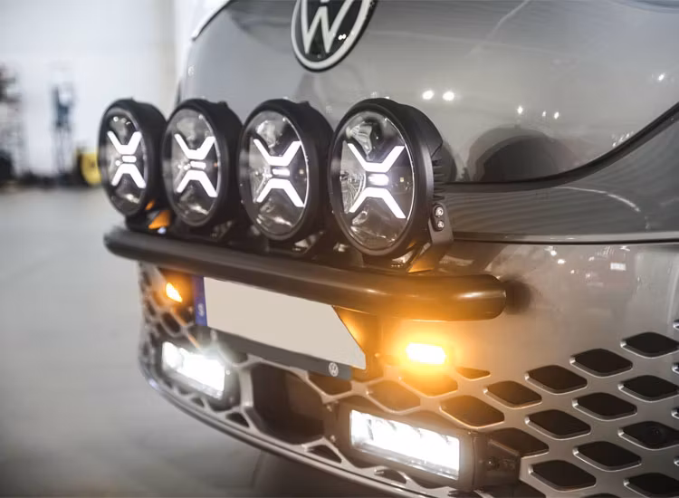 Extraljusbåge för 3-4st extraljus VW ID. Buzz 2022+