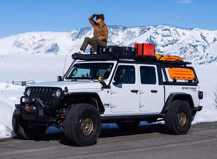 Front Runner pro bed rack kit Jeep Gladiator 2019+
