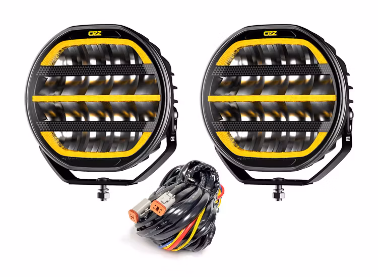 2-Pack OZZ XR2 P9 tum LED extraljus