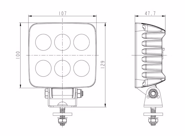 Arbetsbelysning BaseX 36W