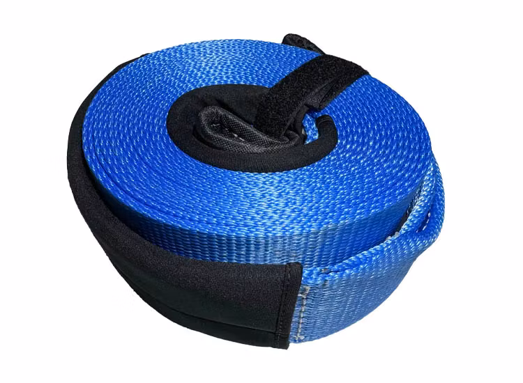 Platt elastisk bärgningsrem 8t 9m