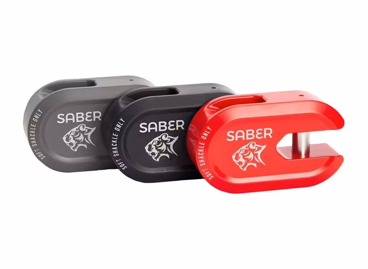 SABER Legerad vinschschakel kort 7075 aluminium