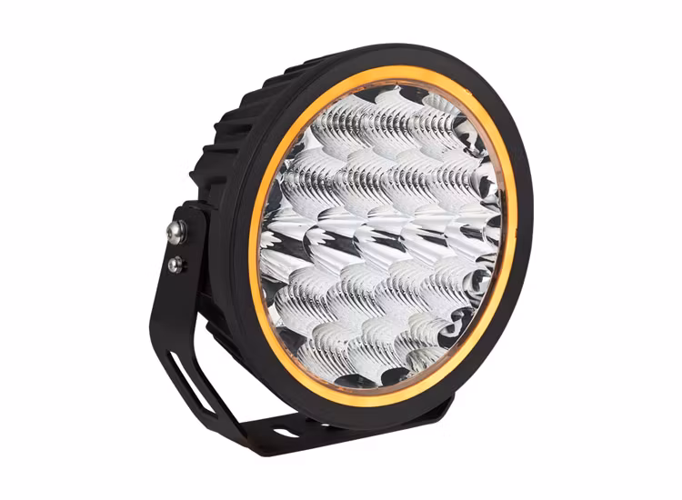 2-Pack W-Light Neptune GEN2 9 tum LED-extraljus med kabelsats