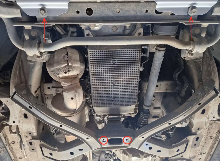 Underkörningsskydd automat växellåda VW Amarok 2023+